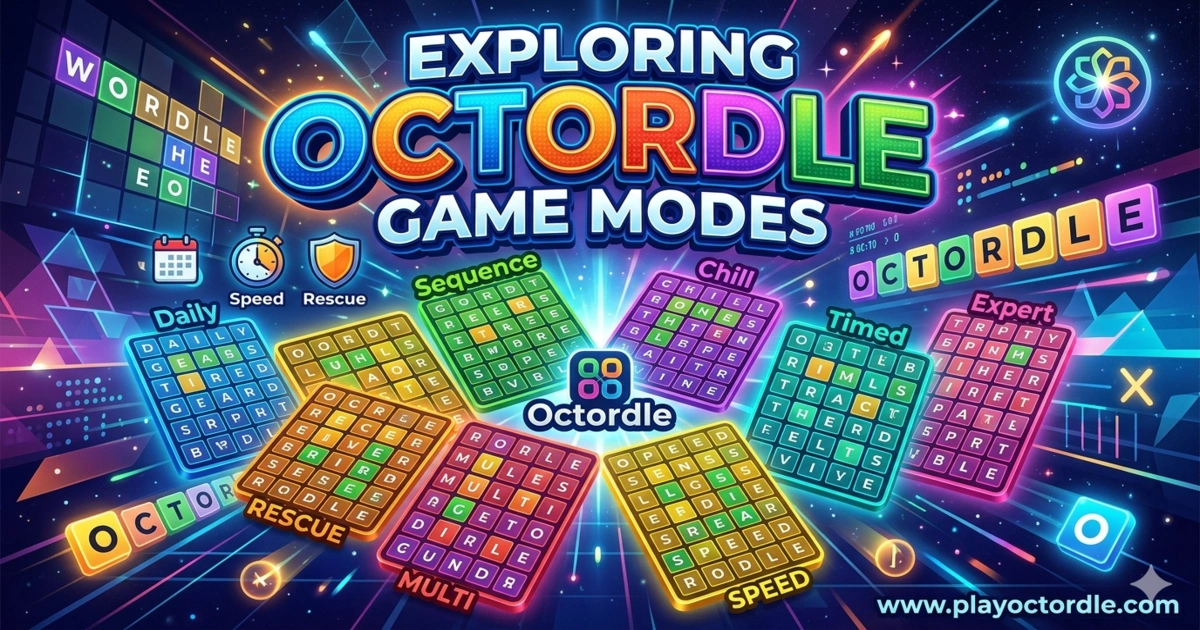 Daily and Free Octordle game modes