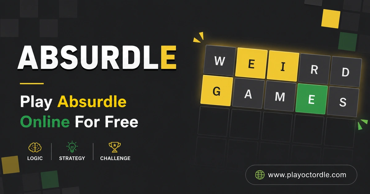 Absurdle adversarial five-letter word puzzle